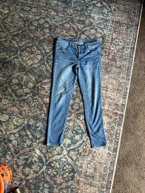 American Eagle Outfitters Blue Skinny Jeans